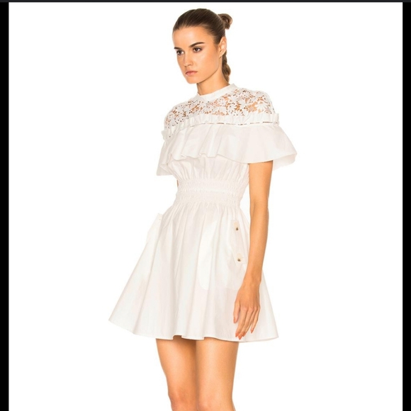 Self Portrait White Dress - Picture 3 of 4